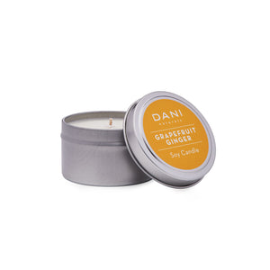 GRAPEFRUIT GINGER 2OZ TIN CANDLE