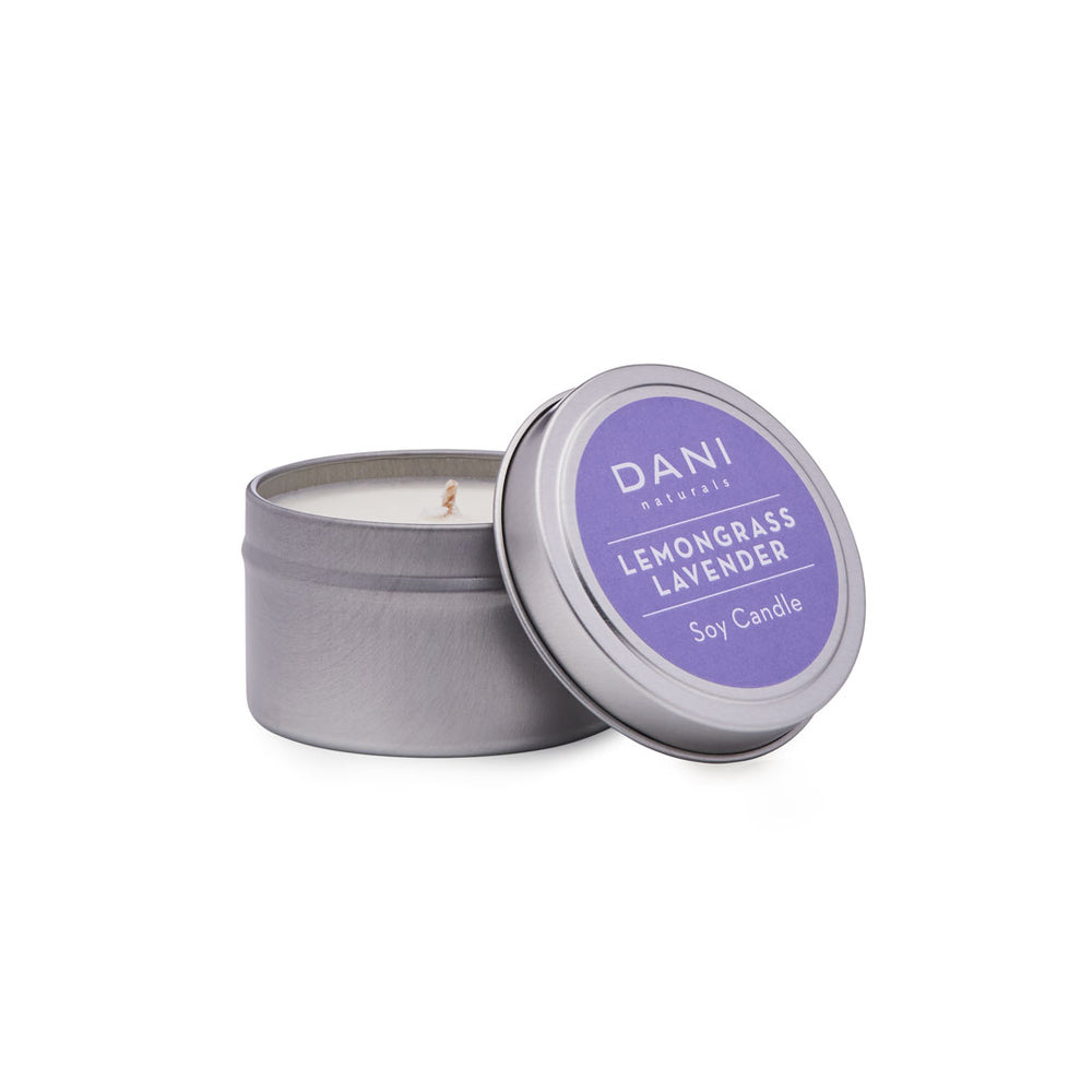 LEMONGRASS LAVENDER 2OZ TIN CANDLE