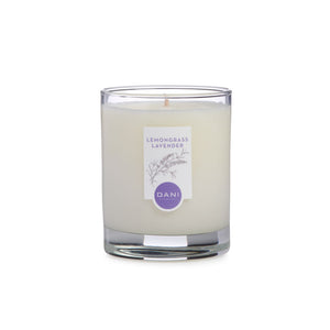 LEMONGRASS LAVENDER GLASS CANDLE