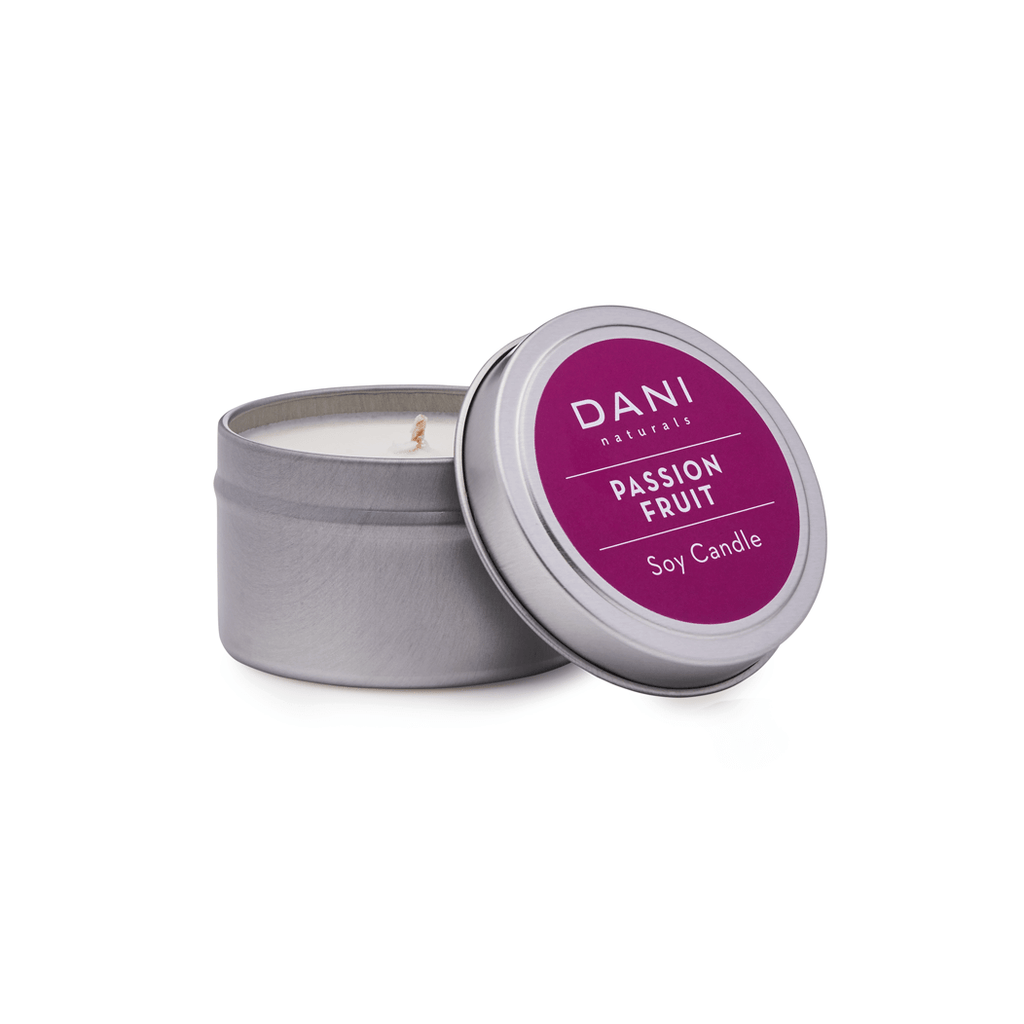Passion Fruit Scented Soy Candle Tin - 6 oz