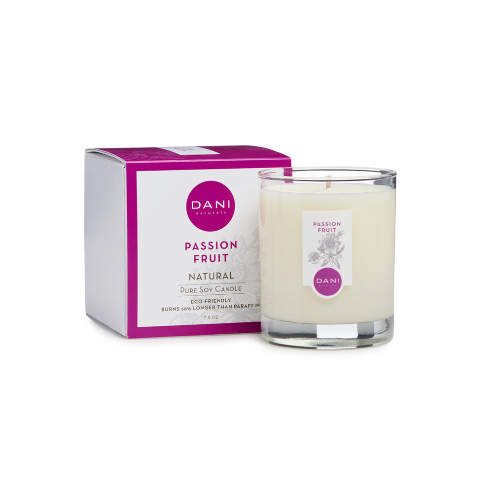 PASSION FRUIT GLASS CANDLE