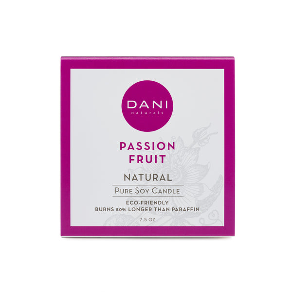 PASSION FRUIT GLASS CANDLE