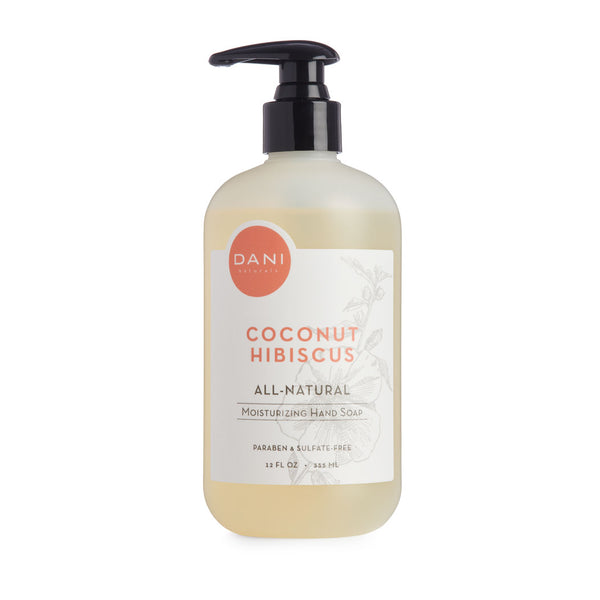 Coconut Hibiscus Liquid Hand Soap DANI Naturals