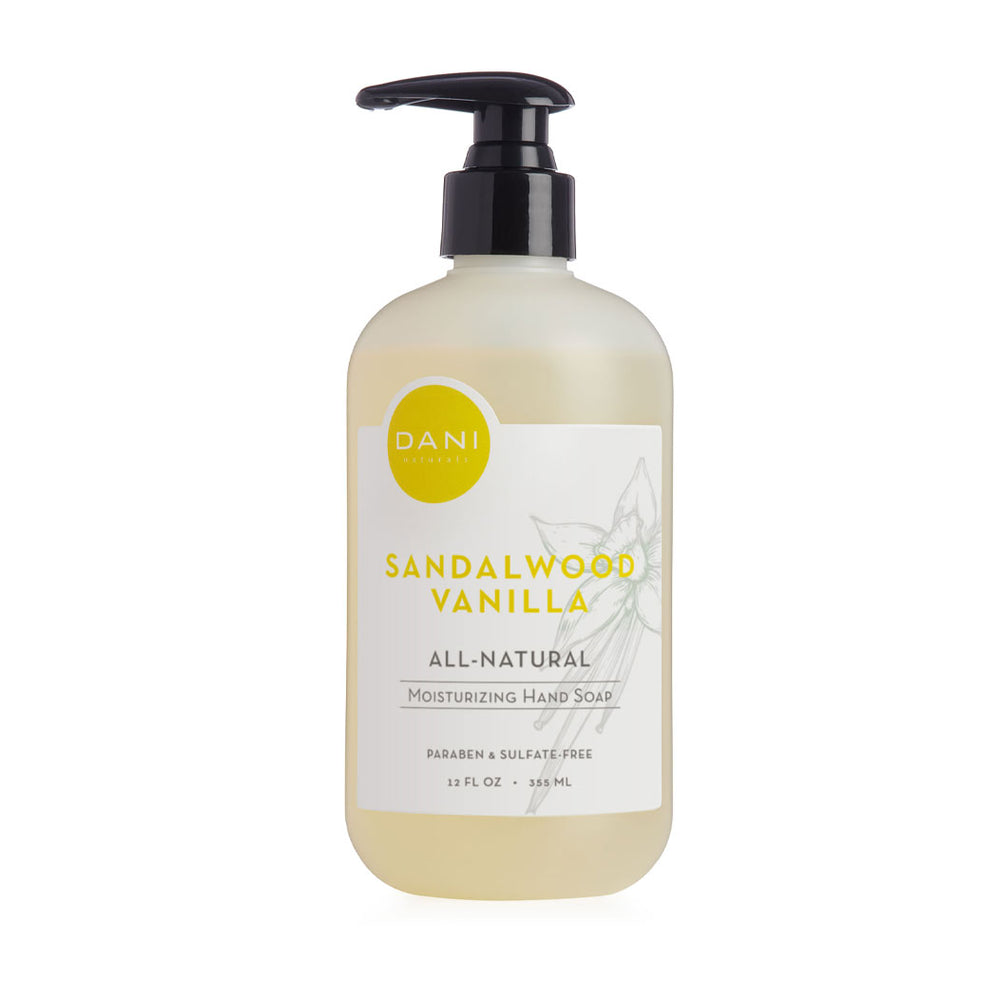 SANDALWOOD VANILLA MOISTURIZING HAND SOAP