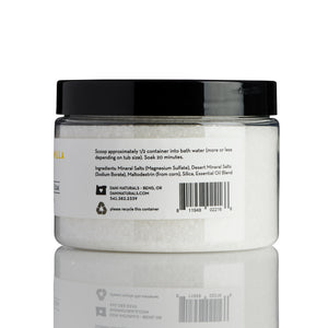 SANDALWOOD VANILLA MINERAL BATH SOAK