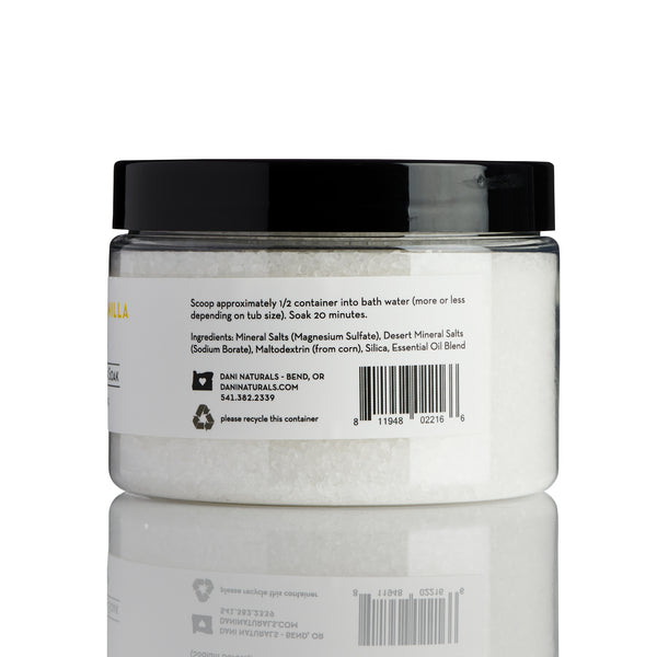 SANDALWOOD VANILLA MINERAL BATH SOAK