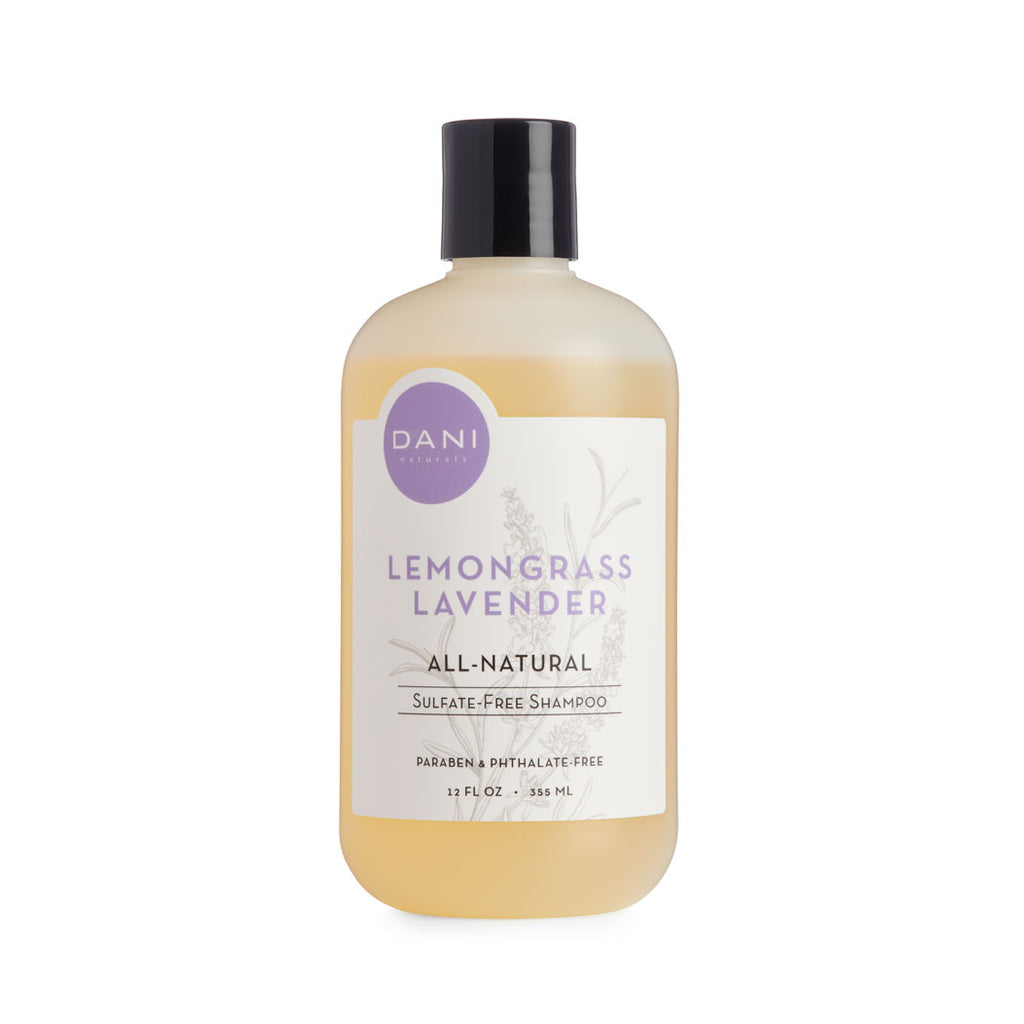 Lemongrass Lavender Shampoo - 12oz - Scalp Calming