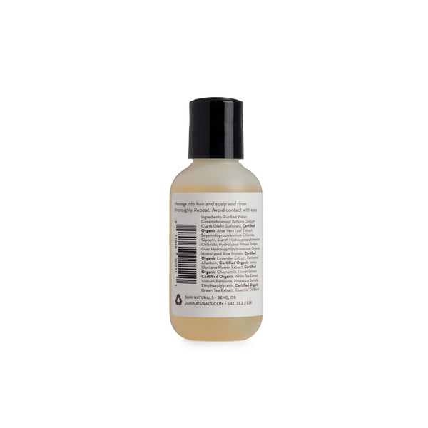 SANDALWOOD VANILLA 2OZ TRAVEL SIZE SHAMPOO | DANI Naturals