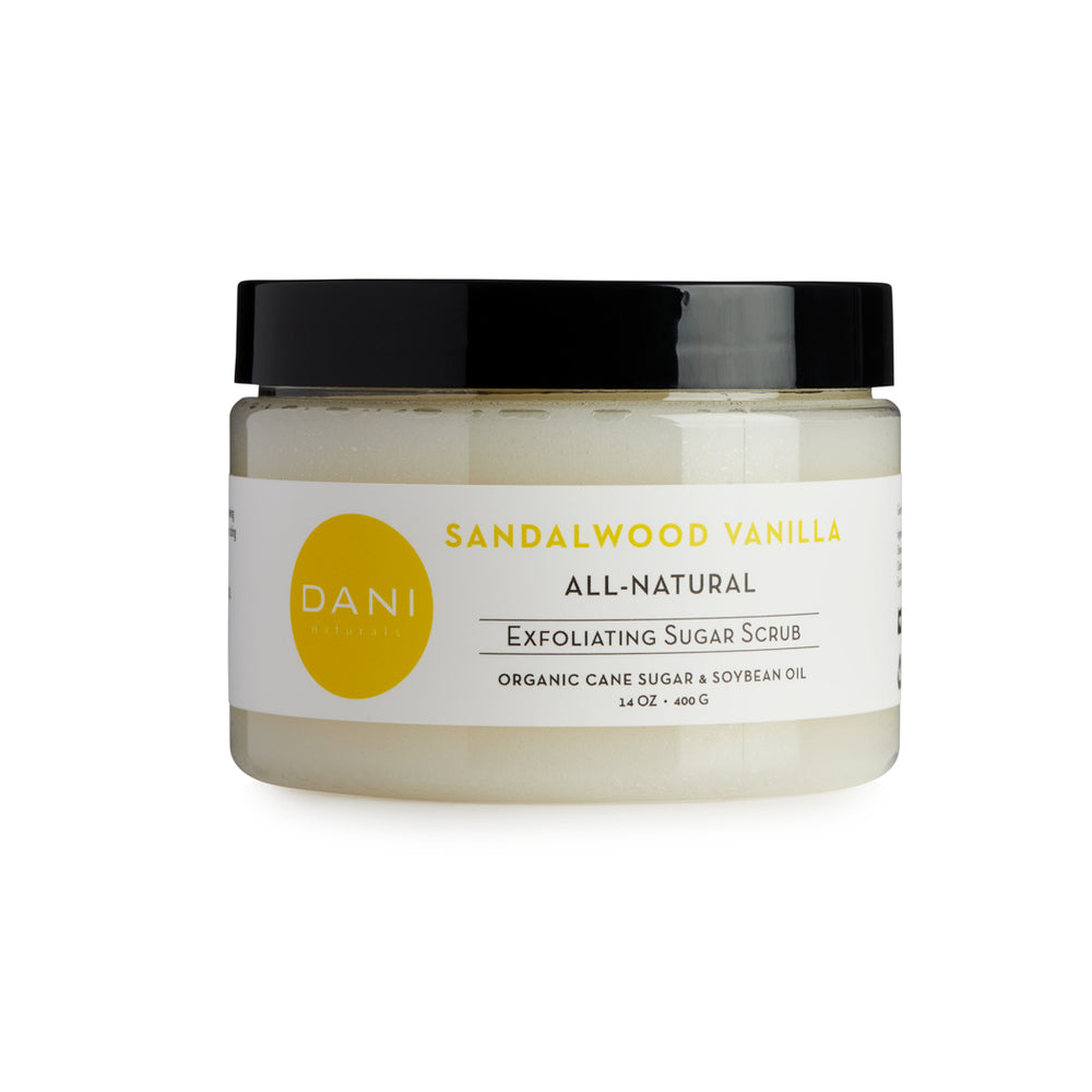 SANDALWOOD VANILLA EXFOLIATING BODY SCRUB