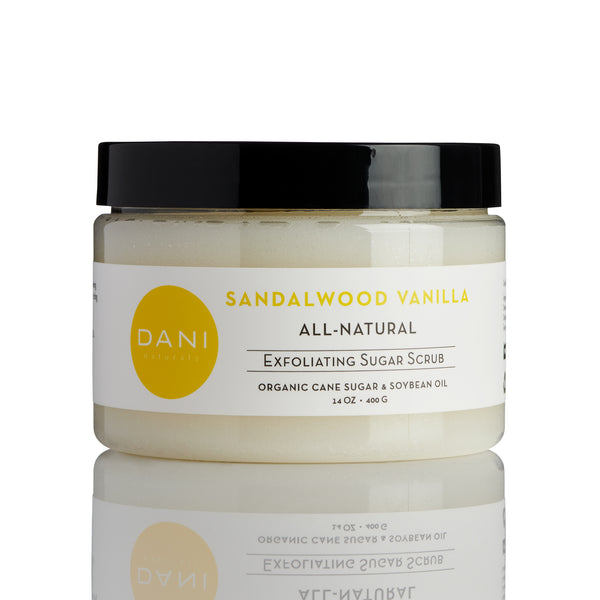 SANDALWOOD VANILLA EXFOLIATING BODY SCRUB