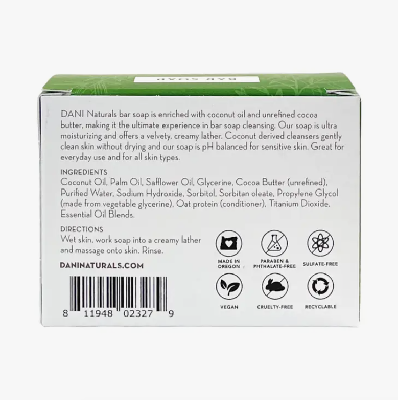 BAMBOO BERGAMOT BAR SOAP